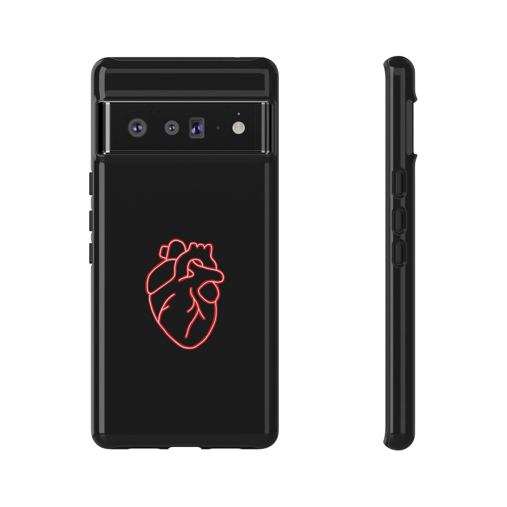 RED NEON HEART