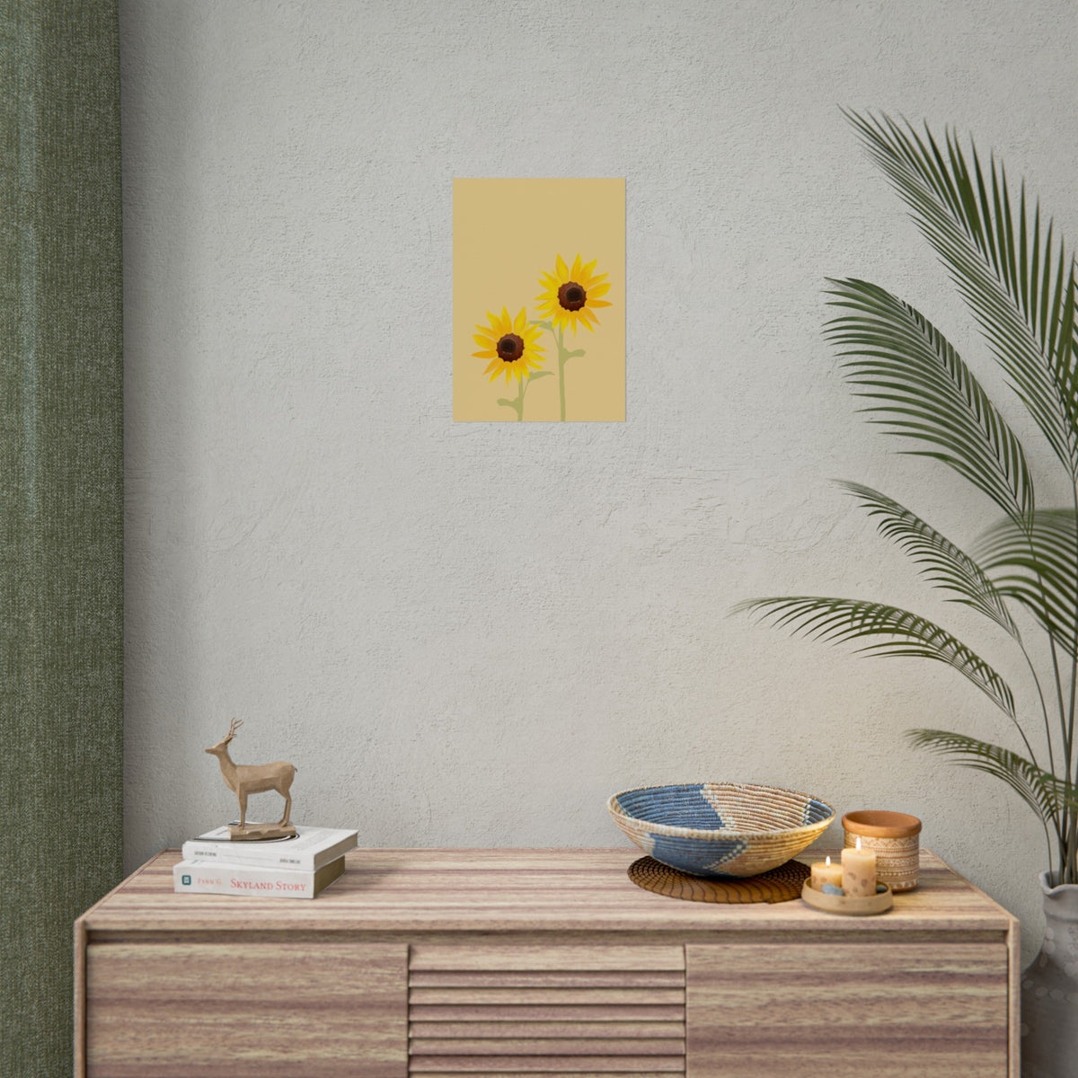 SUNFLOWER PATCH PRINT