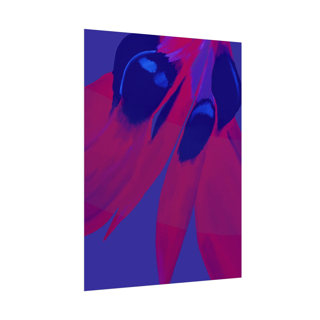 SUNSET DESERT PEA PRINT