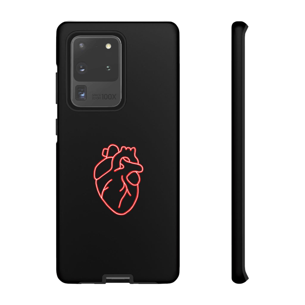 RED NEON HEART