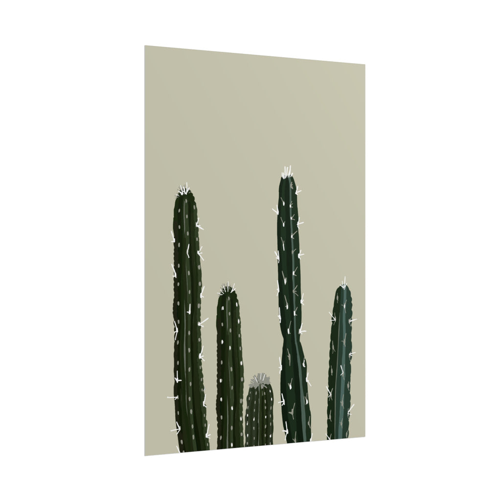 CACTUS CREAM PRINT