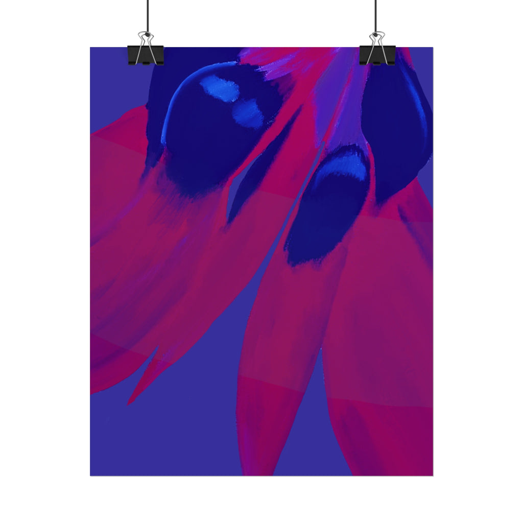 SUNSET DESERT PEA PRINT
