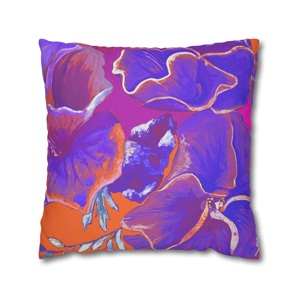 SUNSET FLOWERS PILLOWCASE