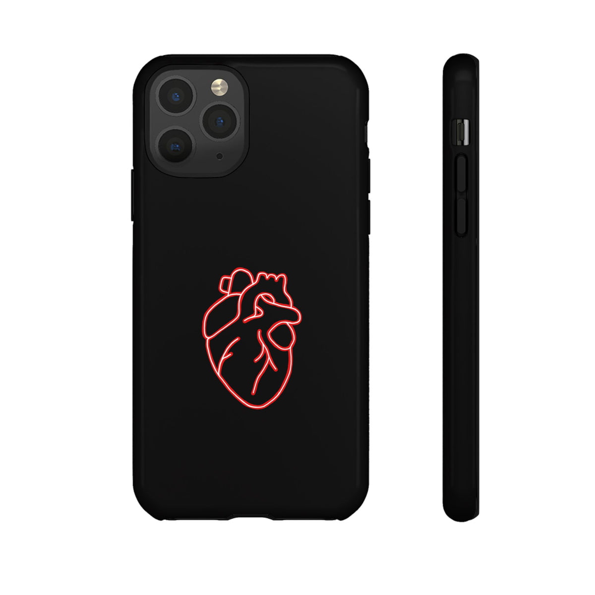 RED NEON HEART