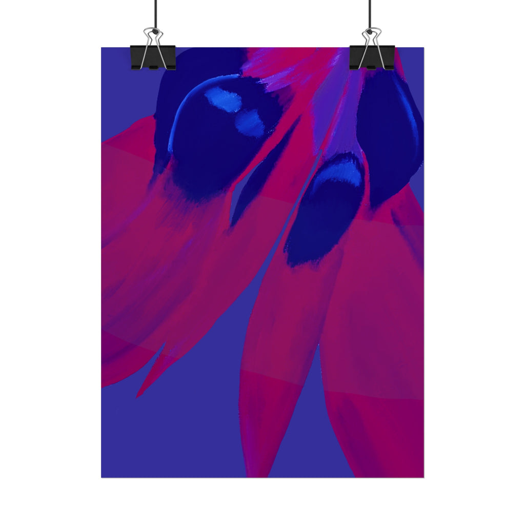SUNSET DESERT PEA PRINT