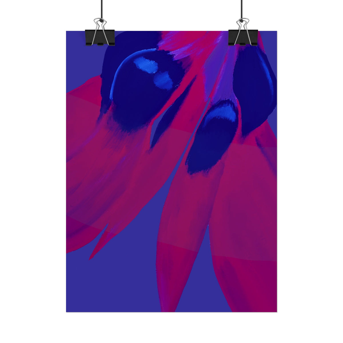 SUNSET DESERT PEA PRINT