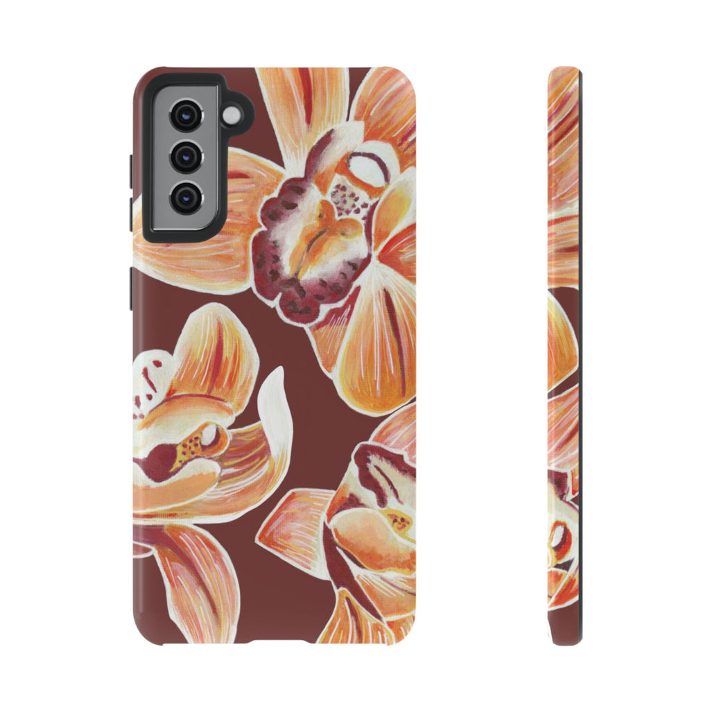 ORANGE ORCHIDS
