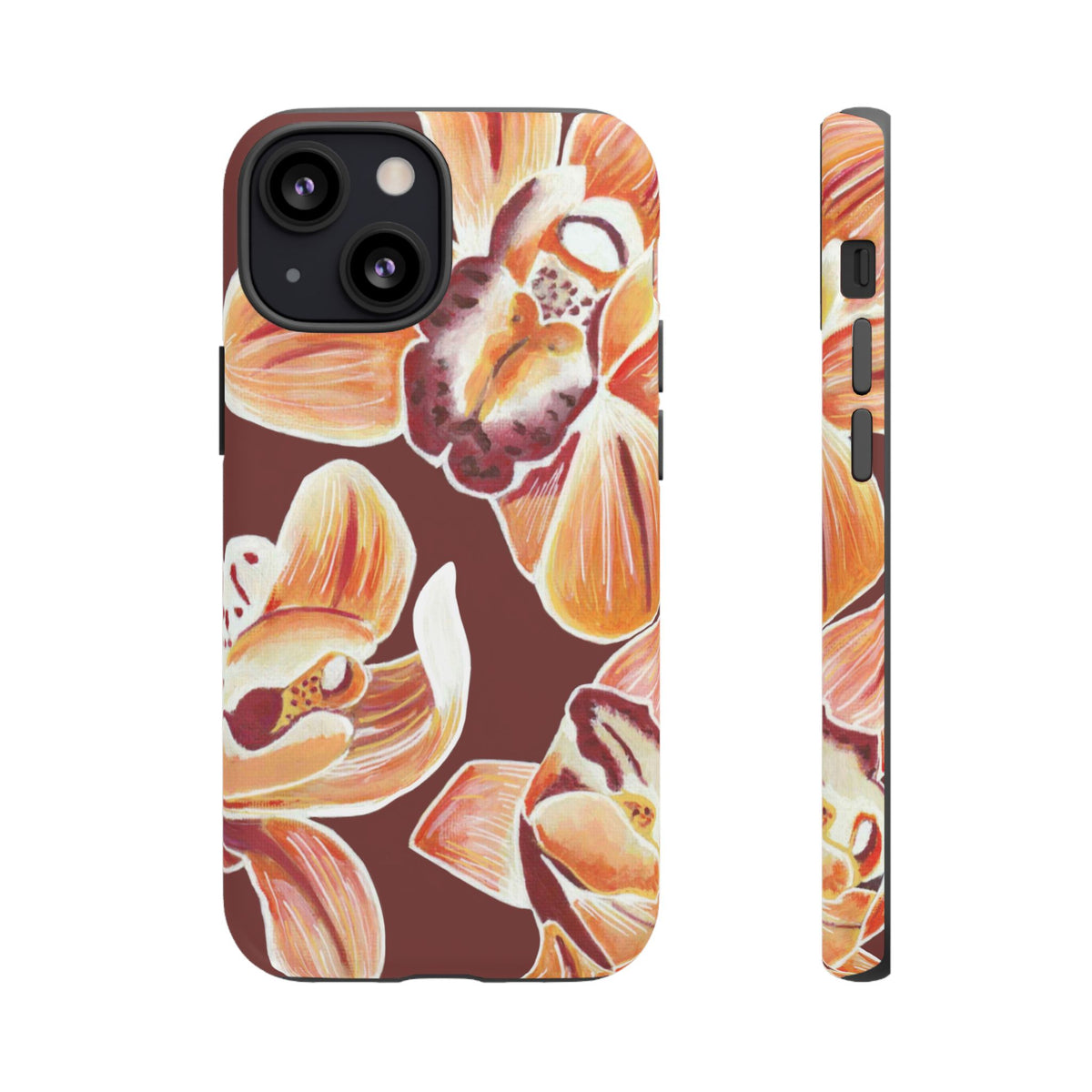 ORANGE ORCHIDS