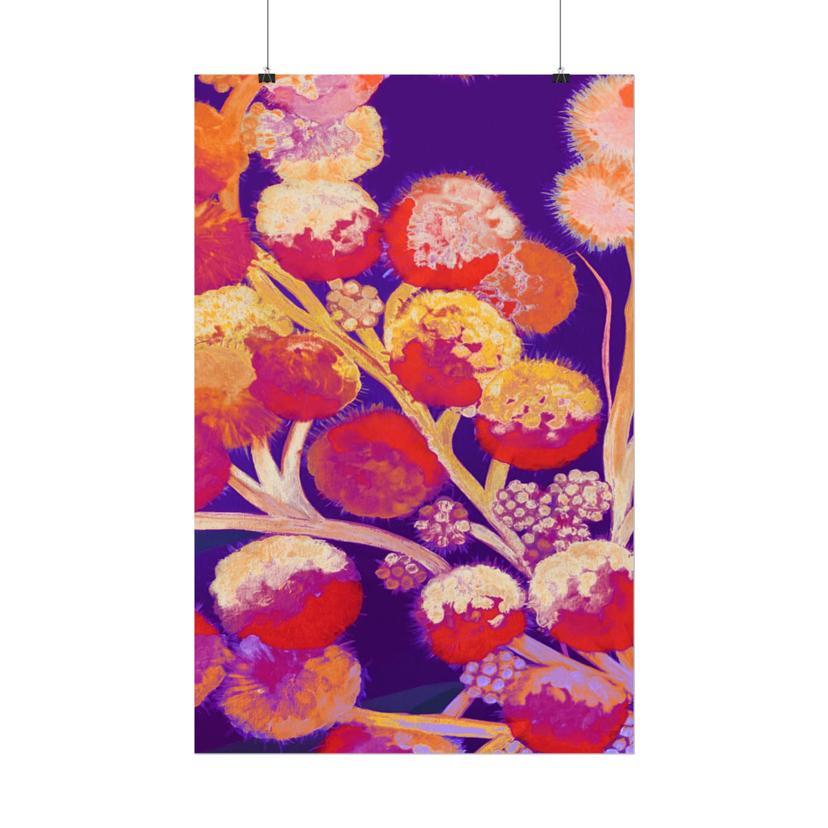 SUNSET FIREWORKS PRINT