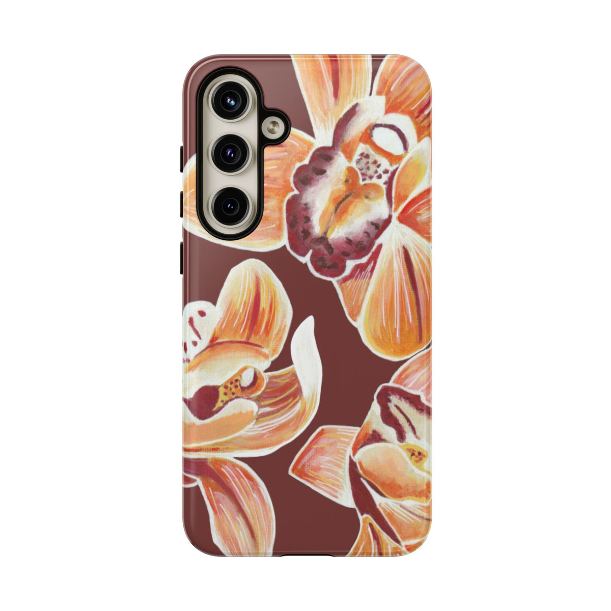 ORANGE ORCHIDS
