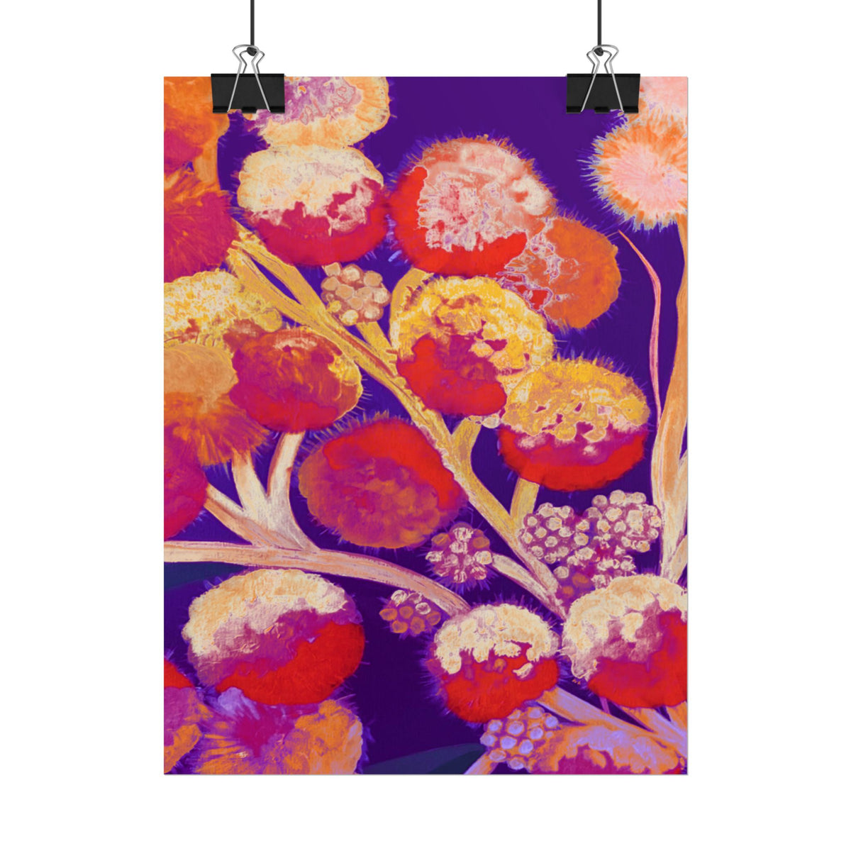 SUNSET FIREWORKS PRINT