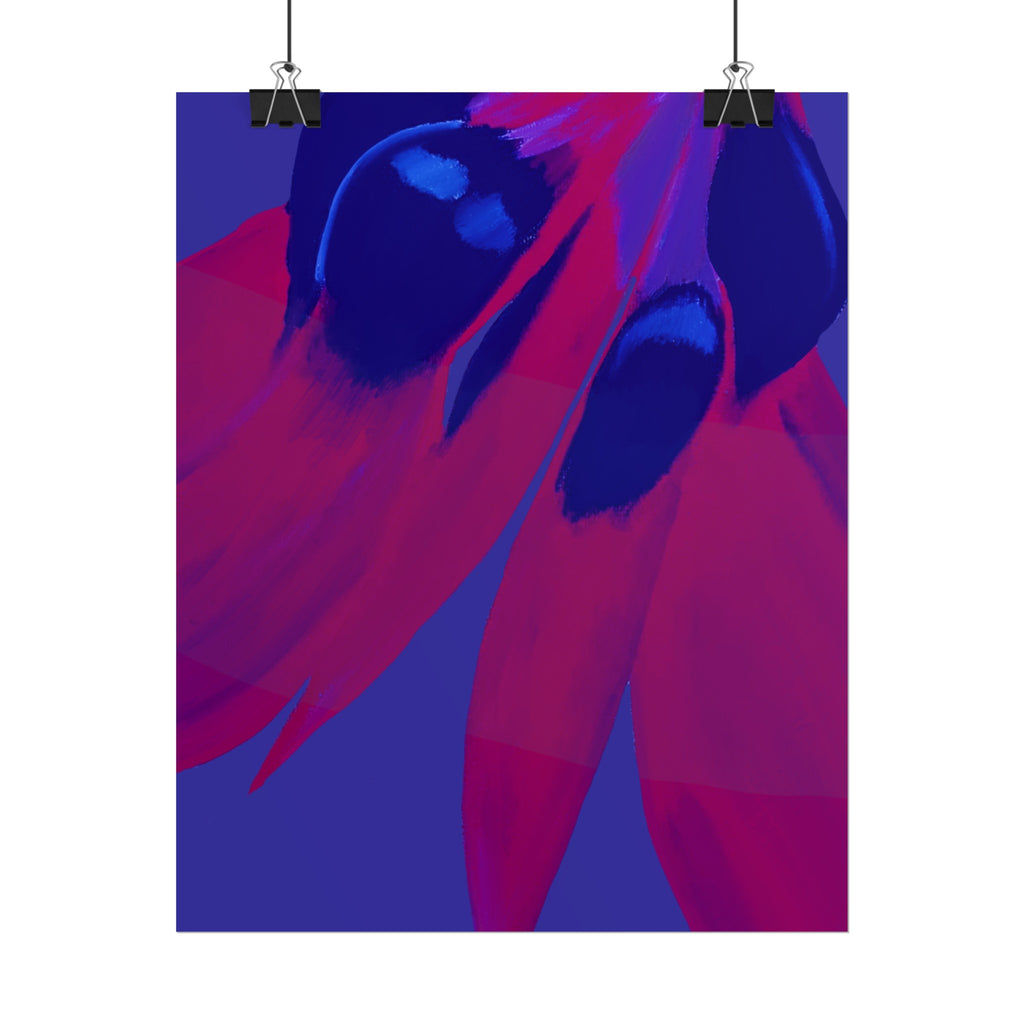 SUNSET DESERT PEA PRINT
