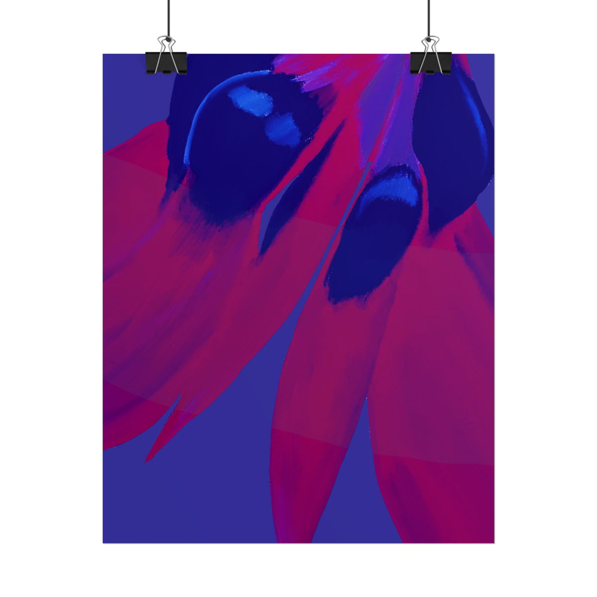 SUNSET DESERT PEA PRINT