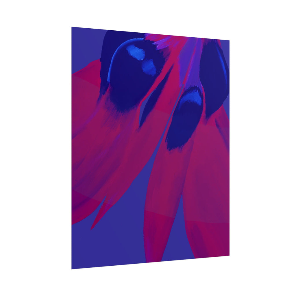 SUNSET DESERT PEA PRINT