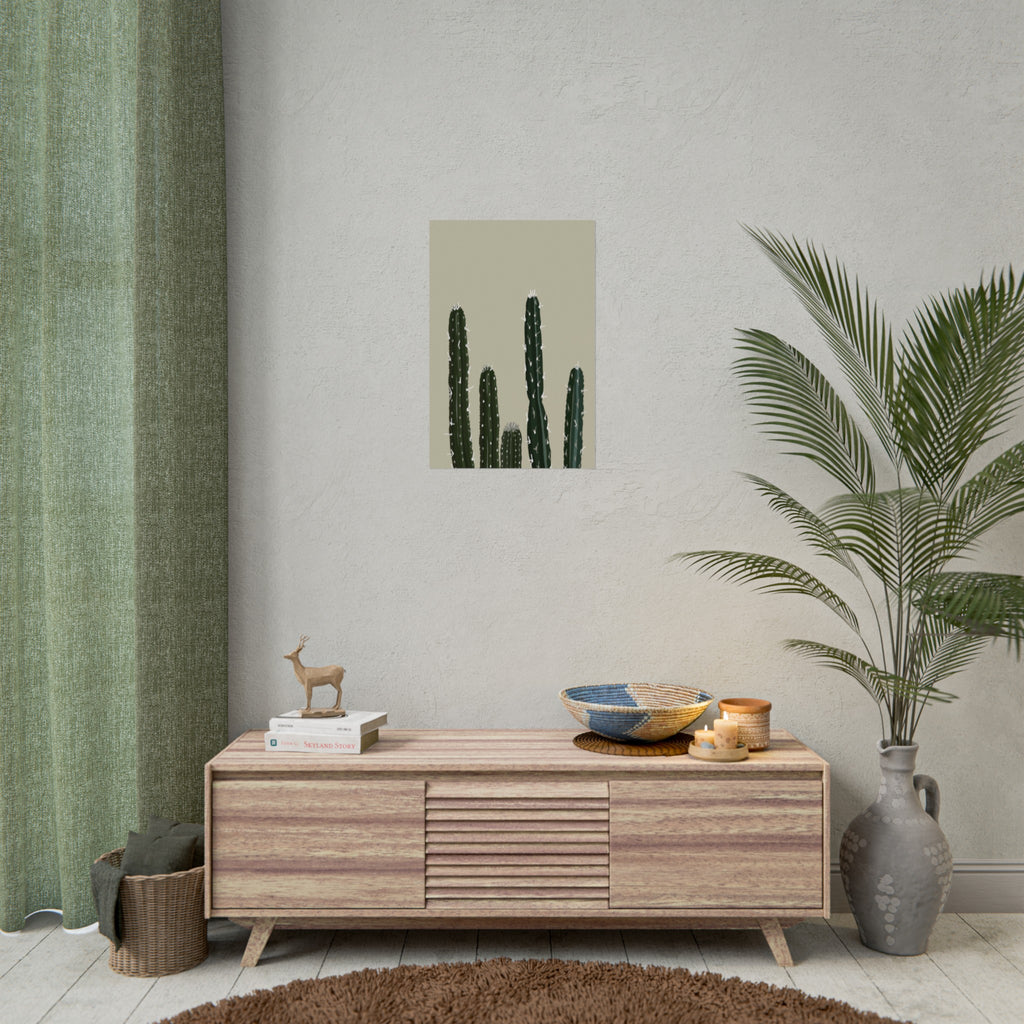 CACTUS CREAM PRINT