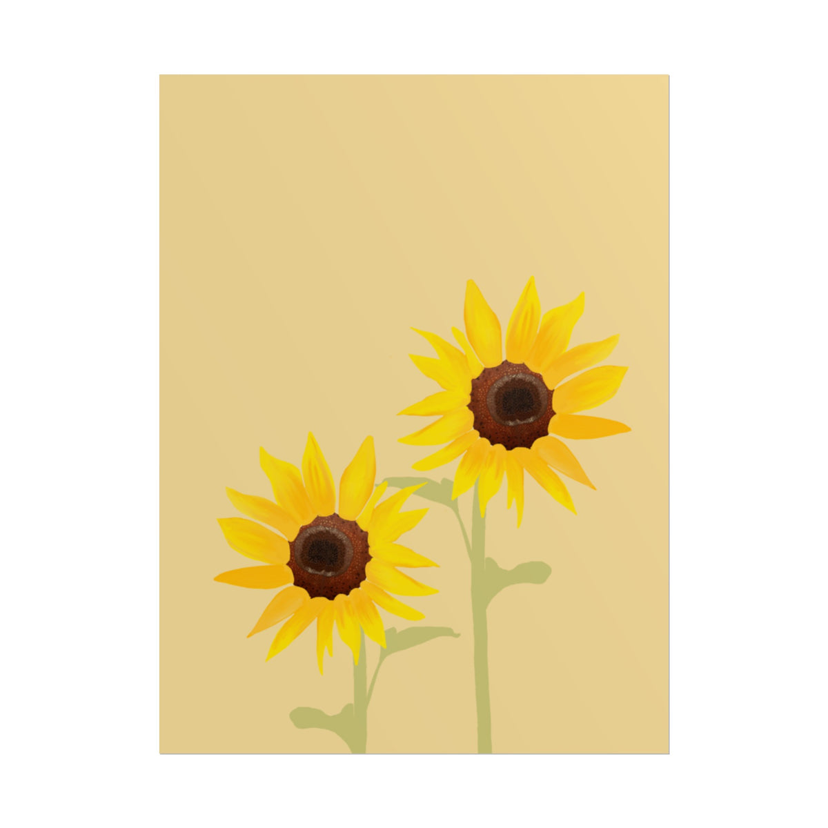 SUNFLOWER PATCH PRINT