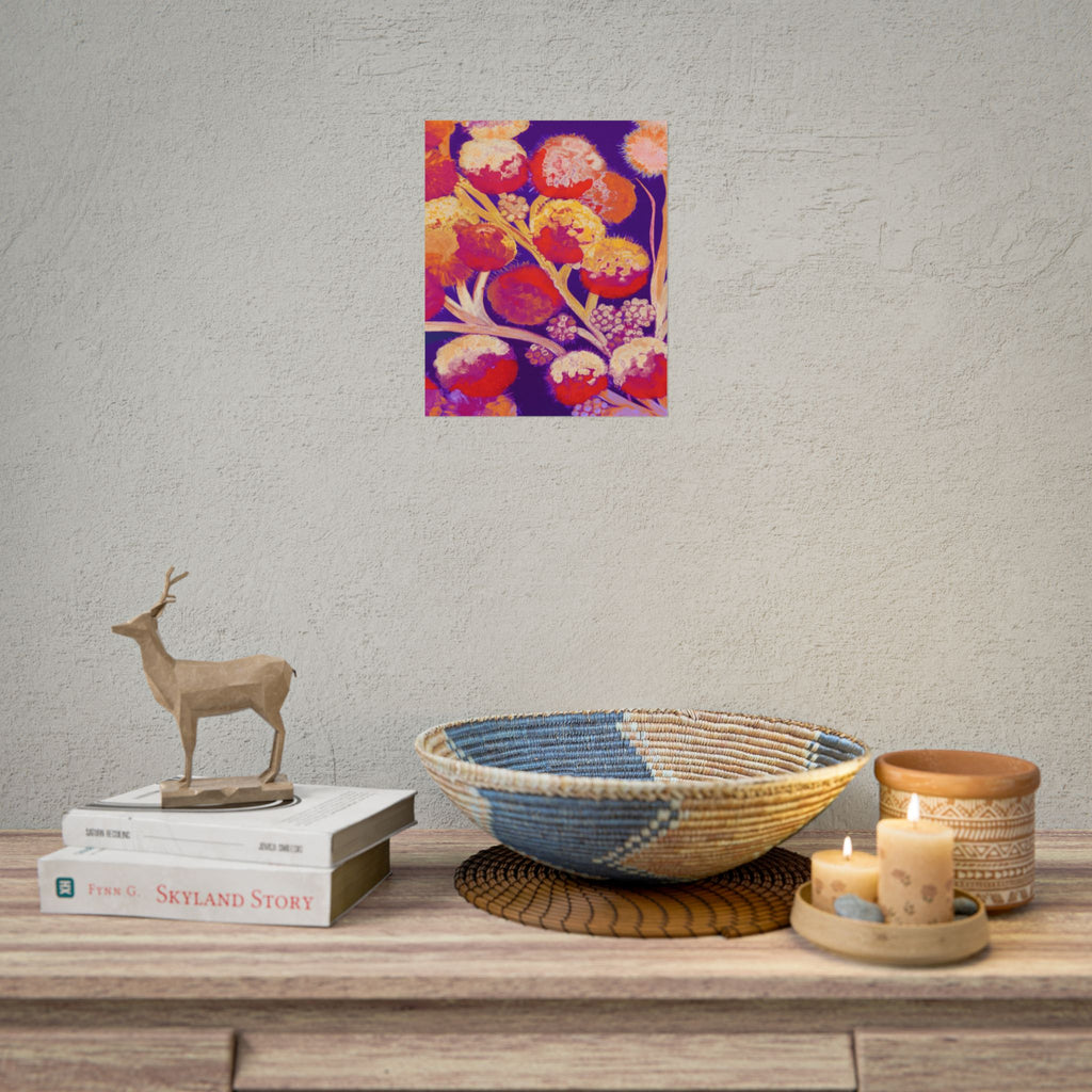 SUNSET FIREWORKS PRINT