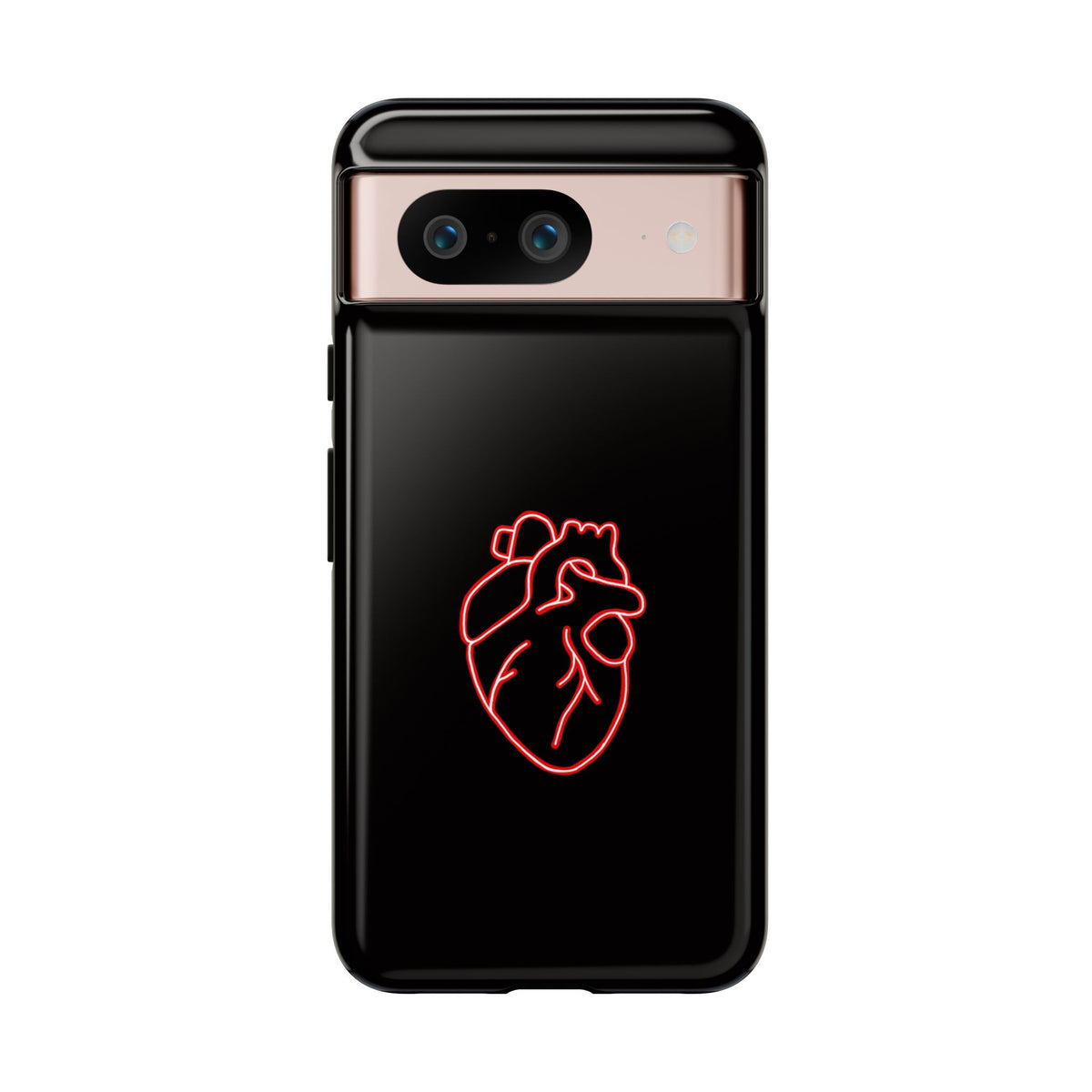 RED NEON HEART