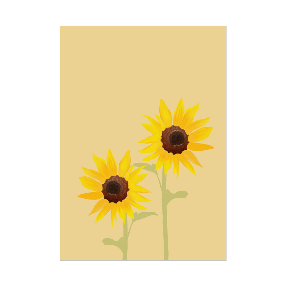 SUNFLOWER PATCH PRINT