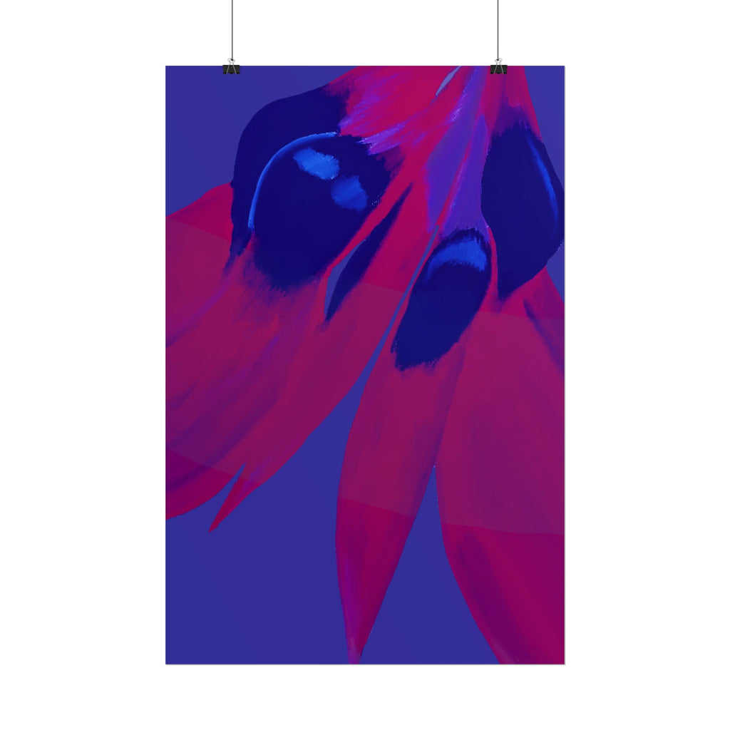 SUNSET DESERT PEA PRINT