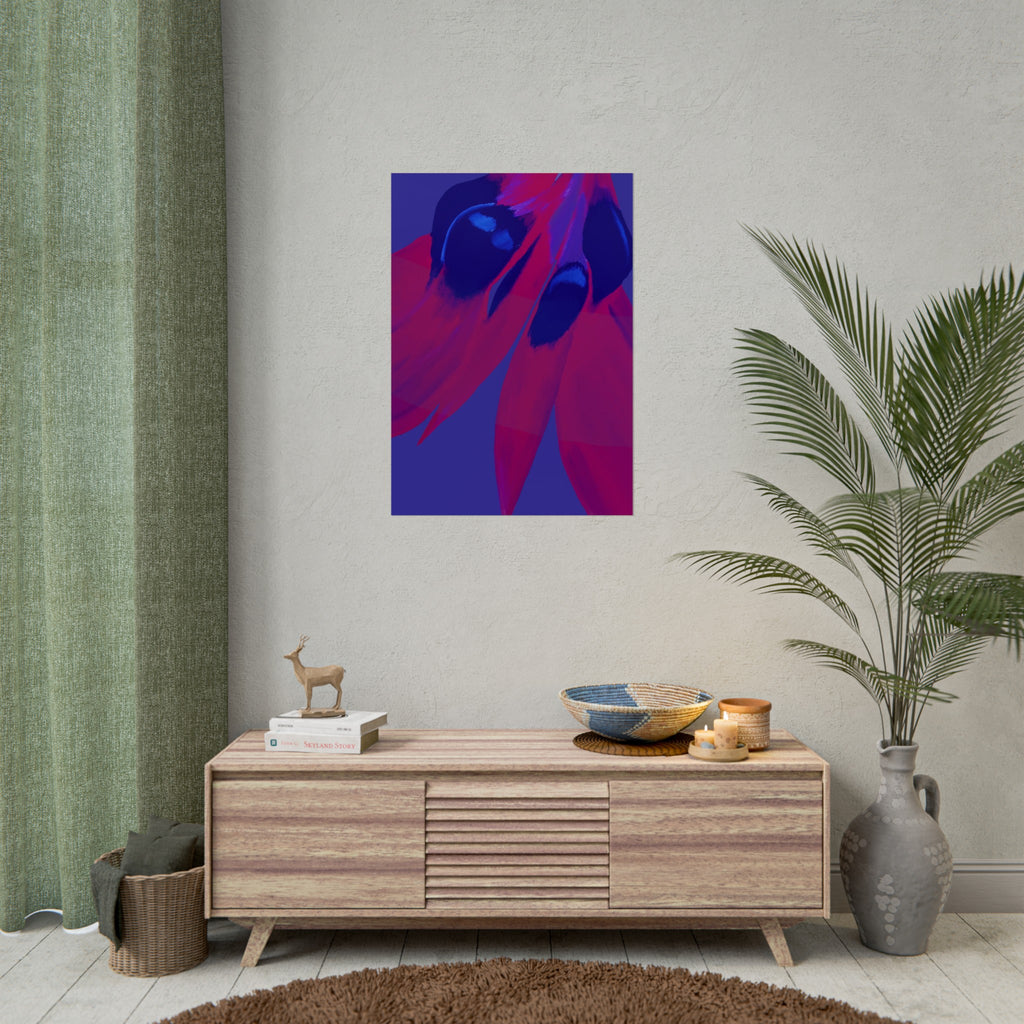 SUNSET DESERT PEA PRINT