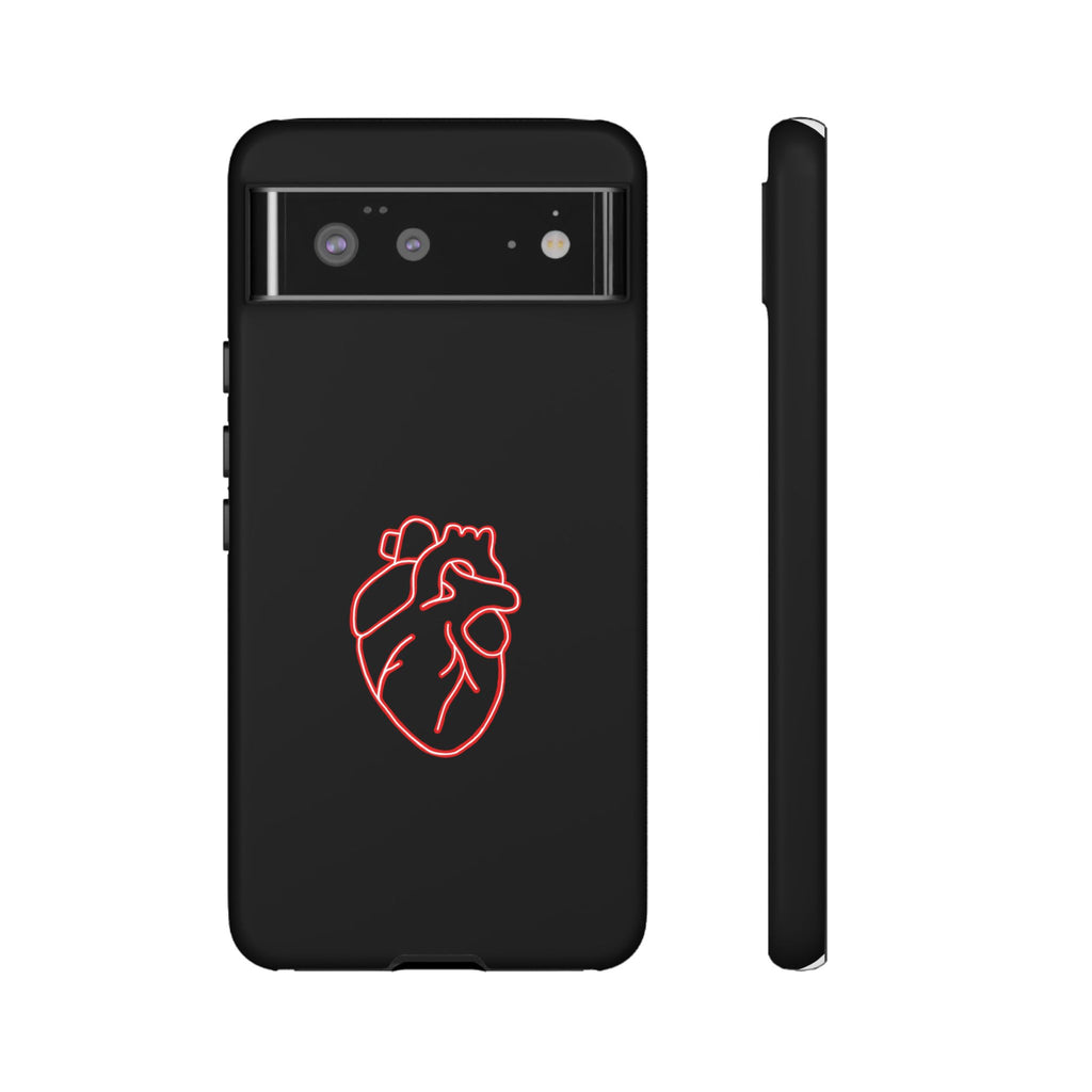 RED NEON HEART