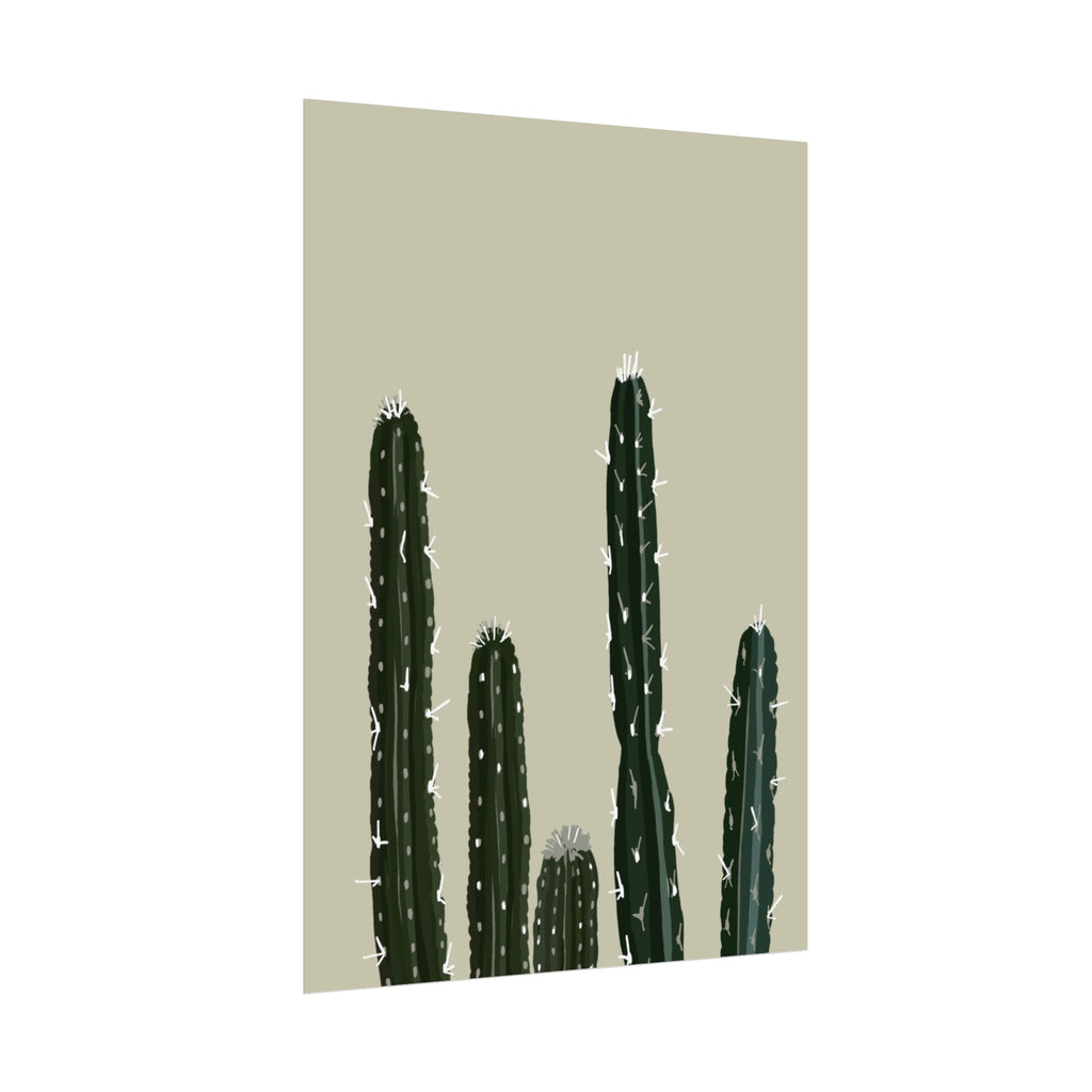 CACTUS CREAM PRINT