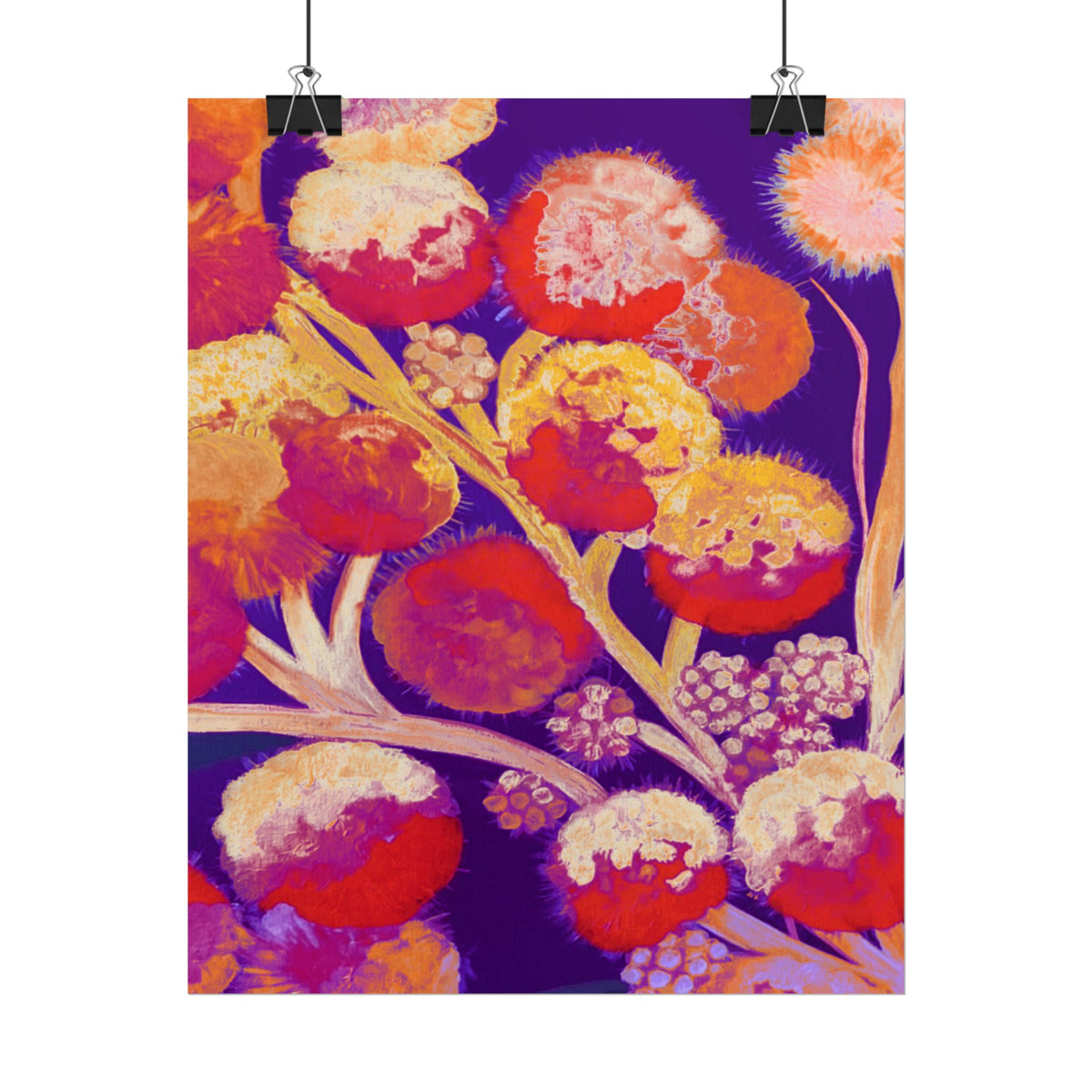 SUNSET FIREWORKS PRINT