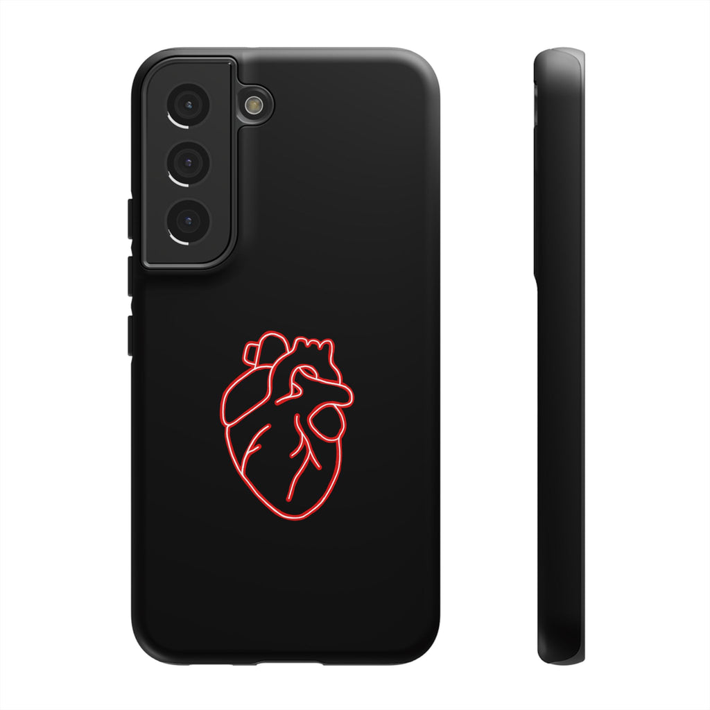 RED NEON HEART