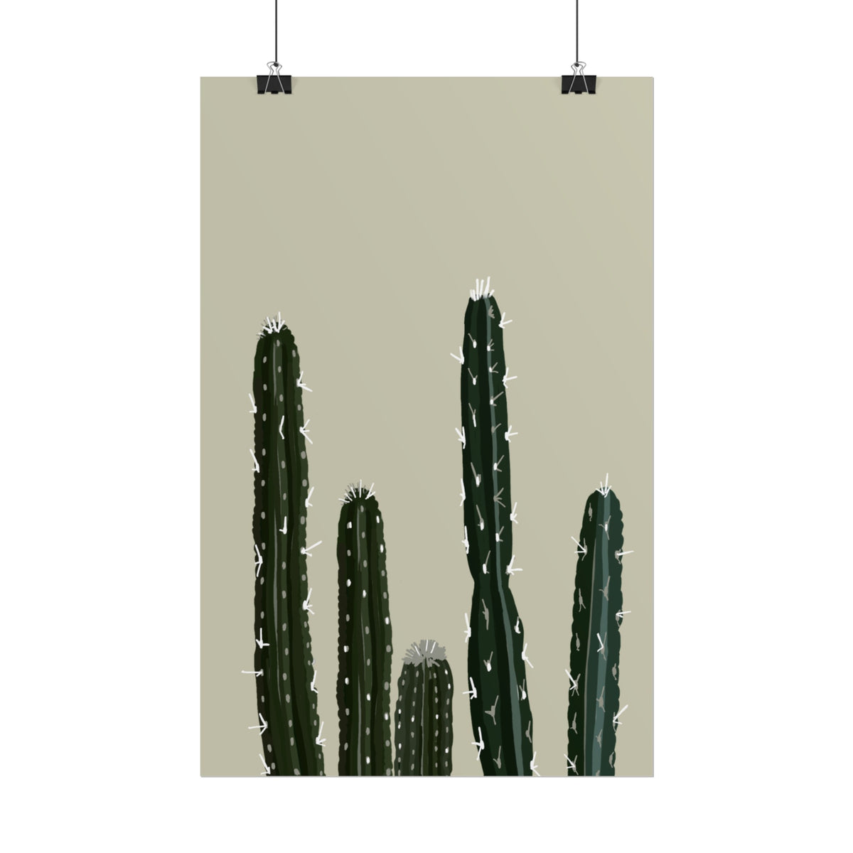 CACTUS CREAM PRINT