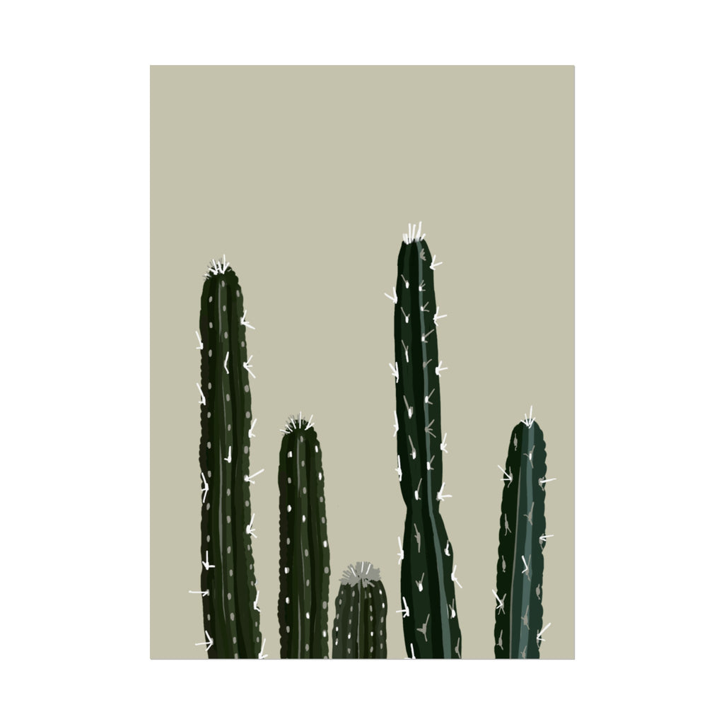 CACTUS CREAM PRINT