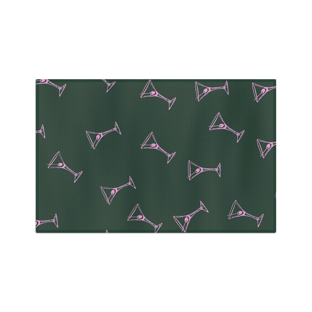 DIRTY MARTINI GREEN TEA TOWEL
