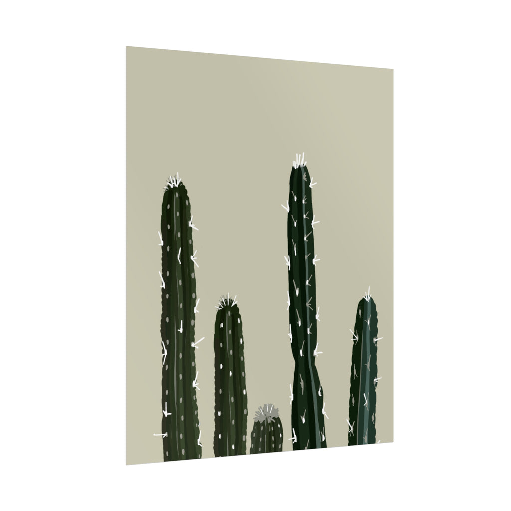 CACTUS CREAM PRINT