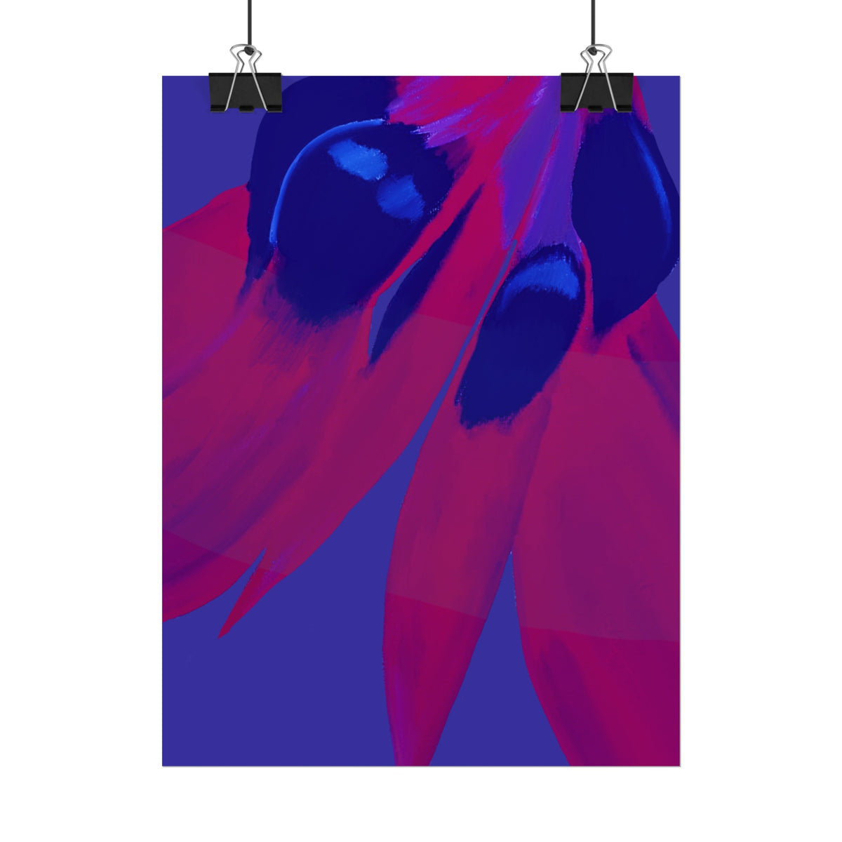 SUNSET DESERT PEA PRINT