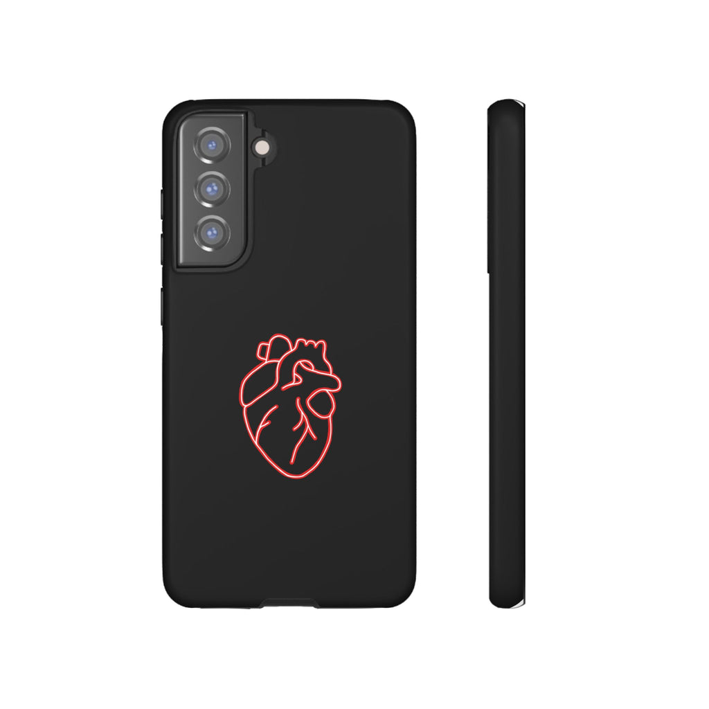 RED NEON HEART