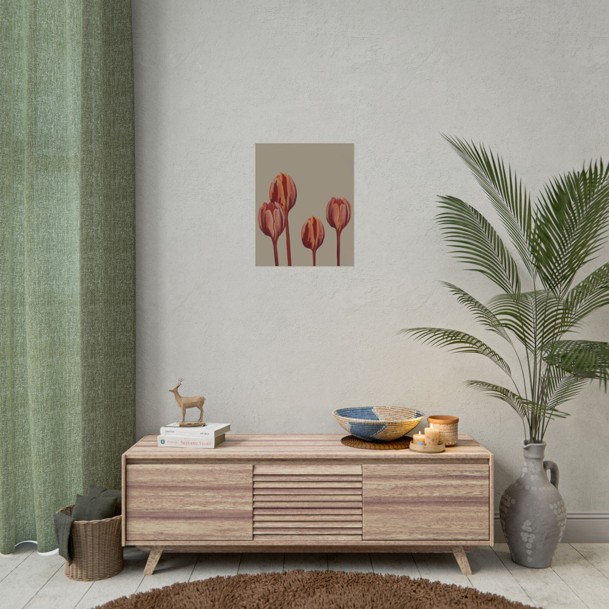 TULIPS PRINT