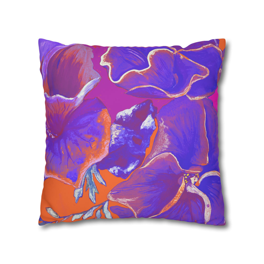 SUNSET FLOWERS PILLOWCASE