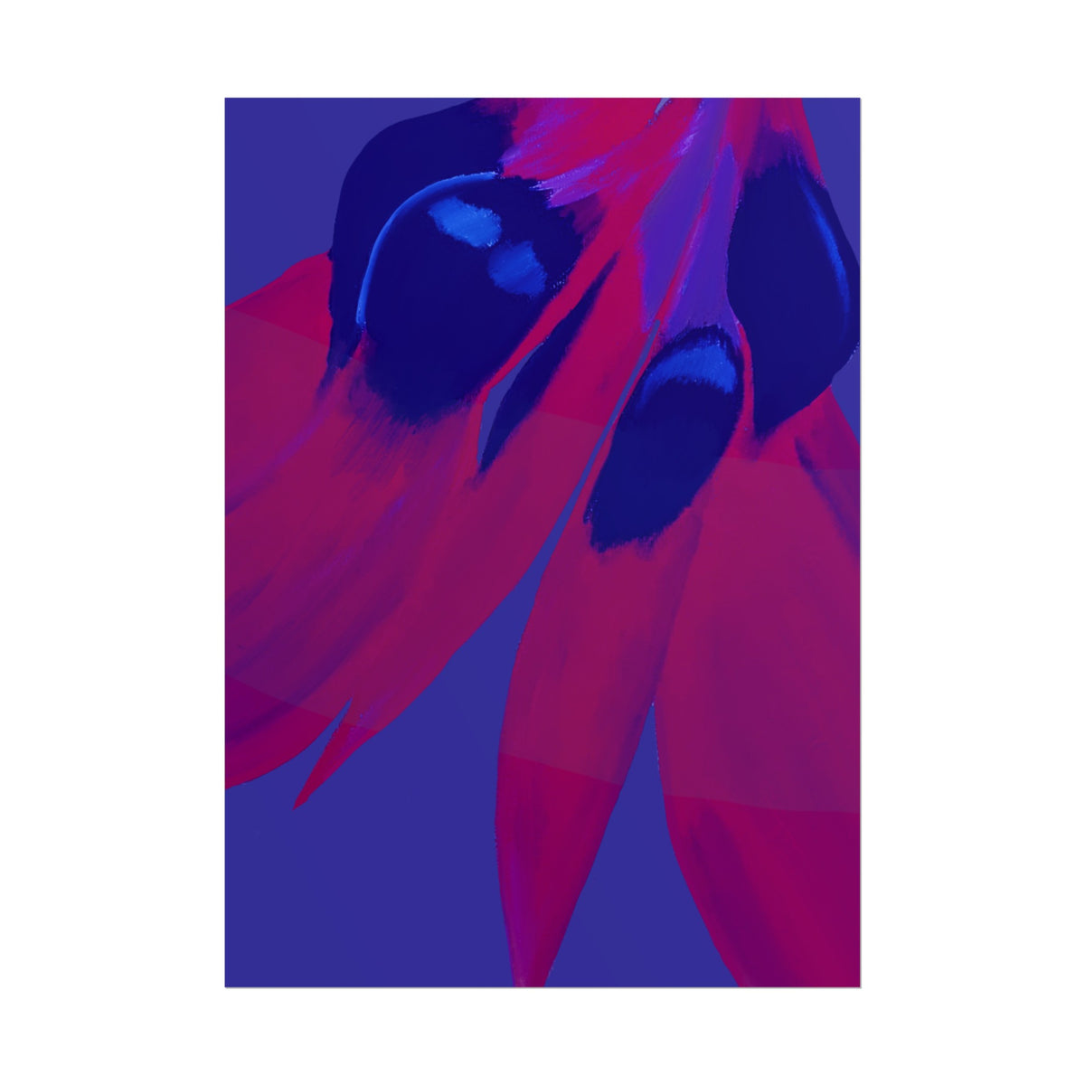 SUNSET DESERT PEA PRINT