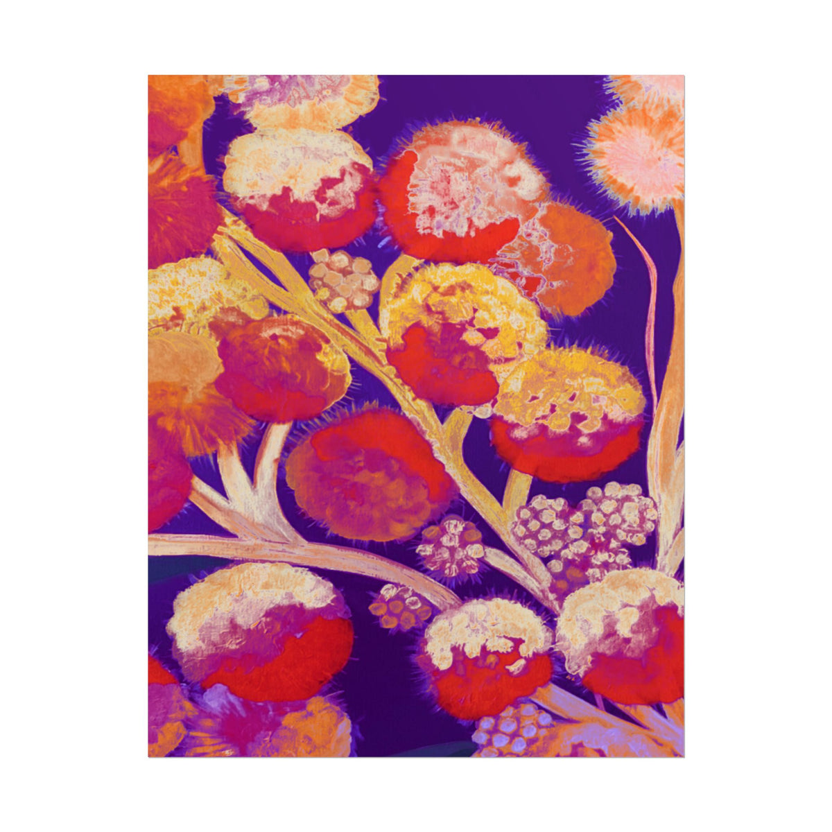 SUNSET FIREWORKS PRINT