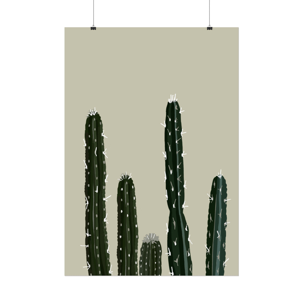 CACTUS CREAM PRINT