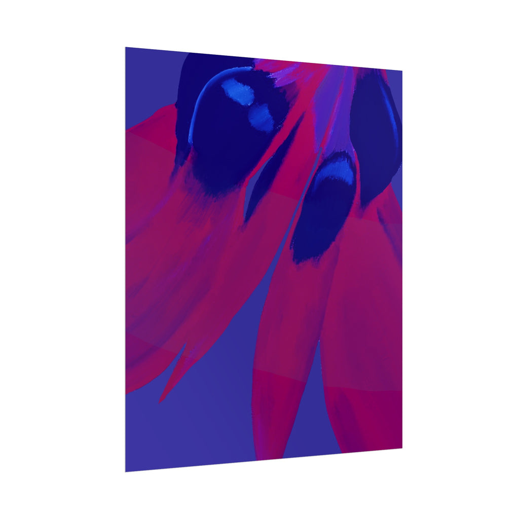 SUNSET DESERT PEA PRINT