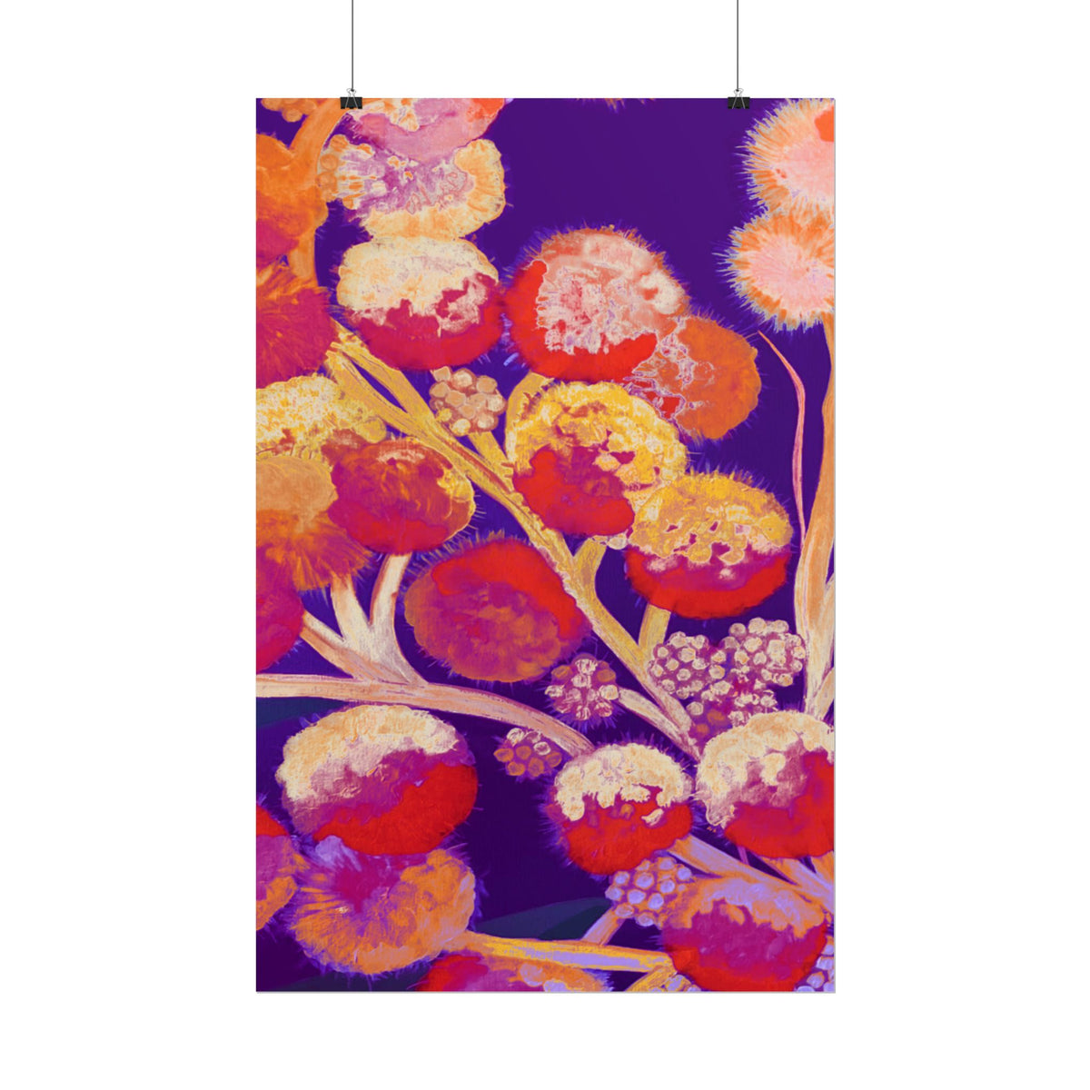 SUNSET FIREWORKS PRINT