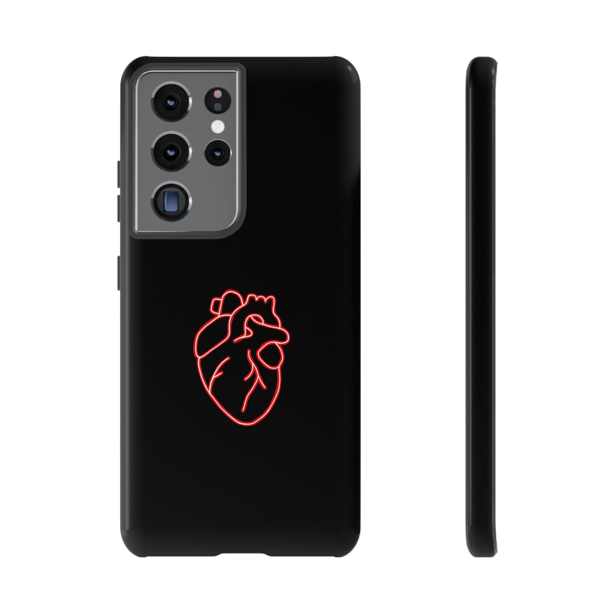 RED NEON HEART