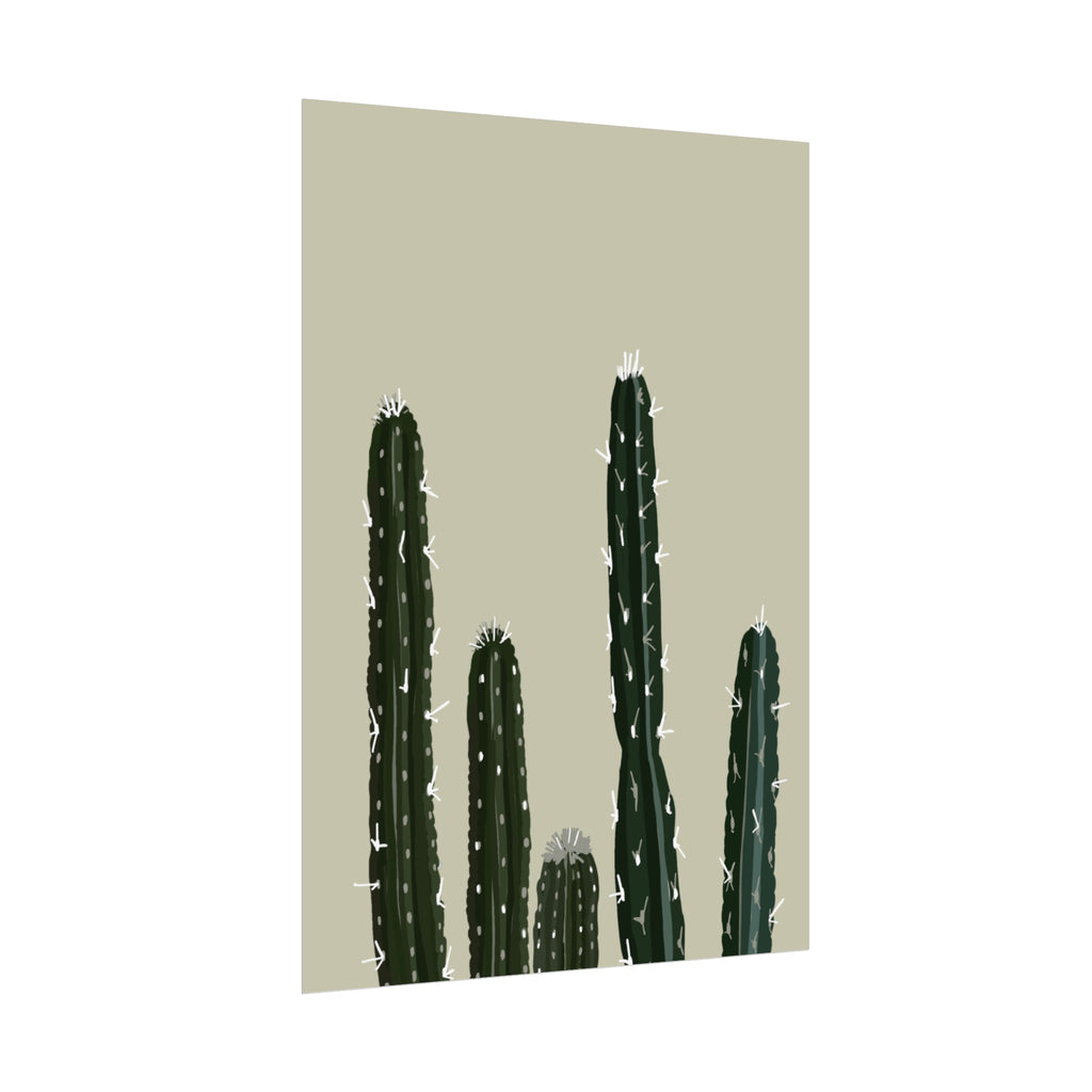 CACTUS CREAM PRINT