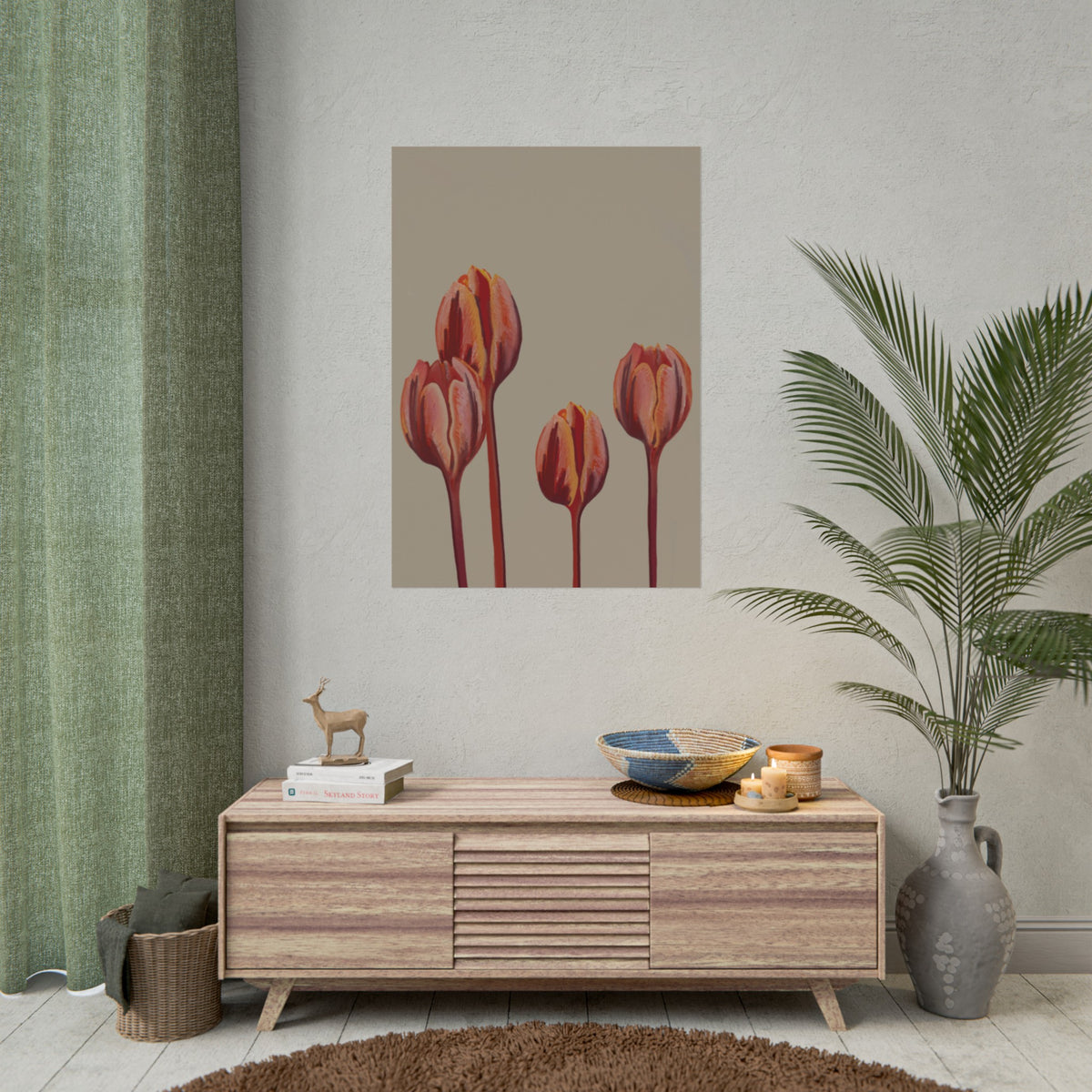 TULIPS PRINT