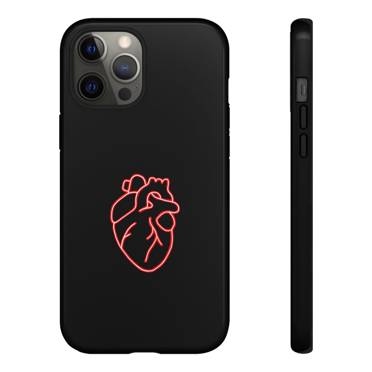 RED NEON HEART