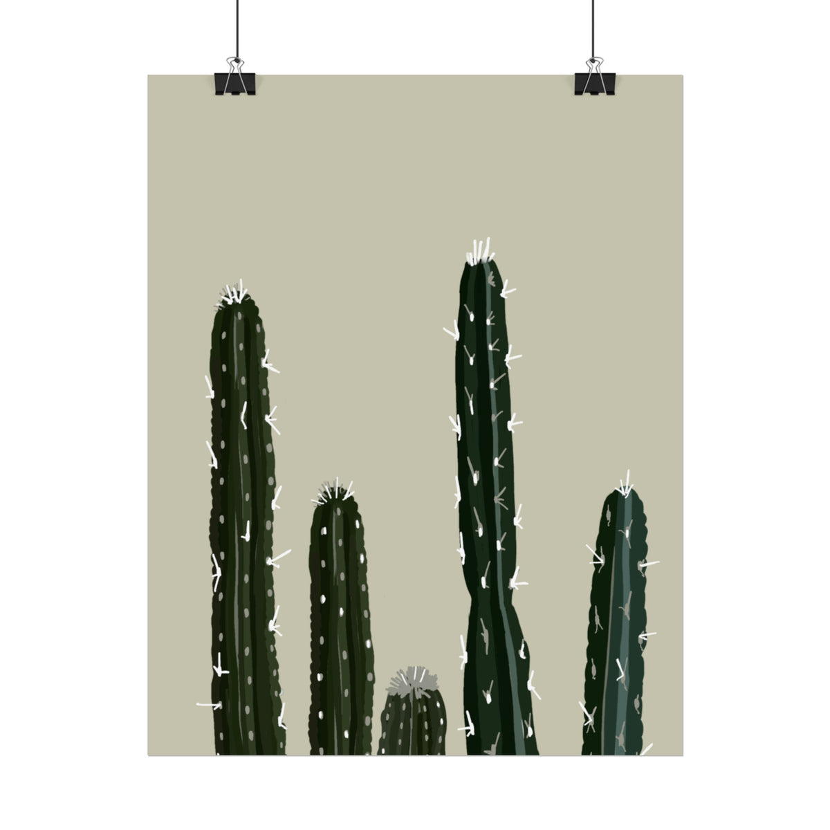 CACTUS CREAM PRINT