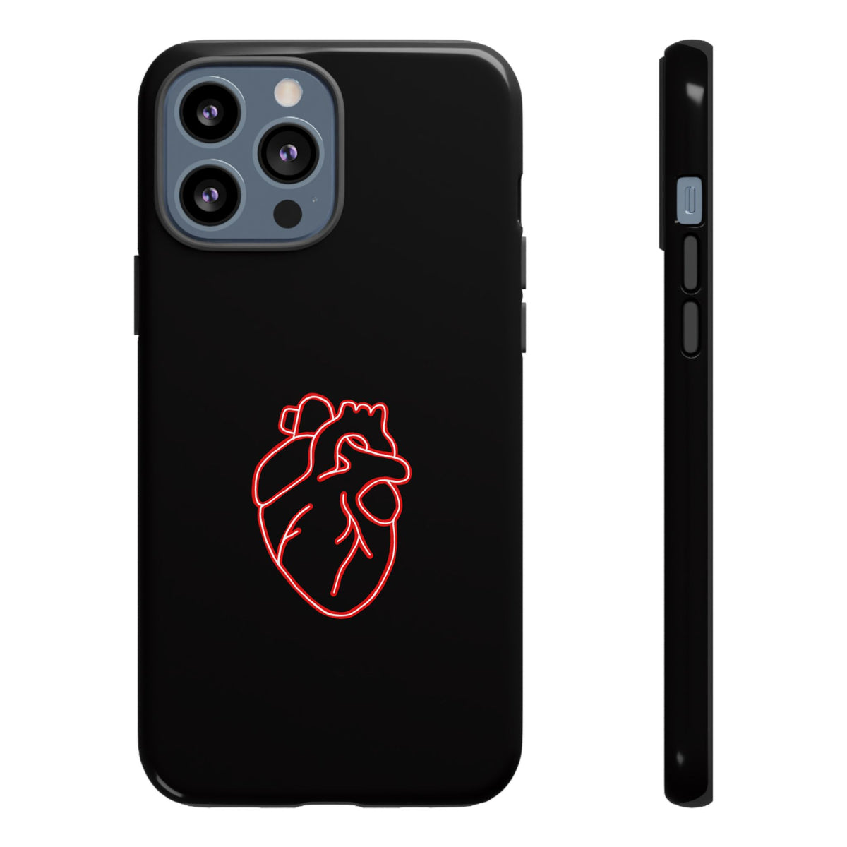 RED NEON HEART