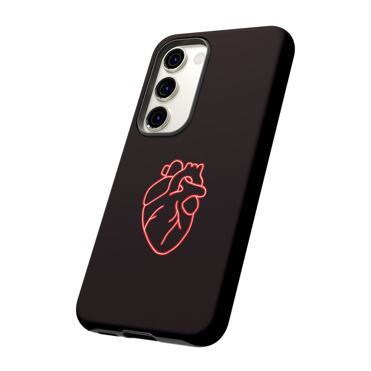 RED NEON HEART