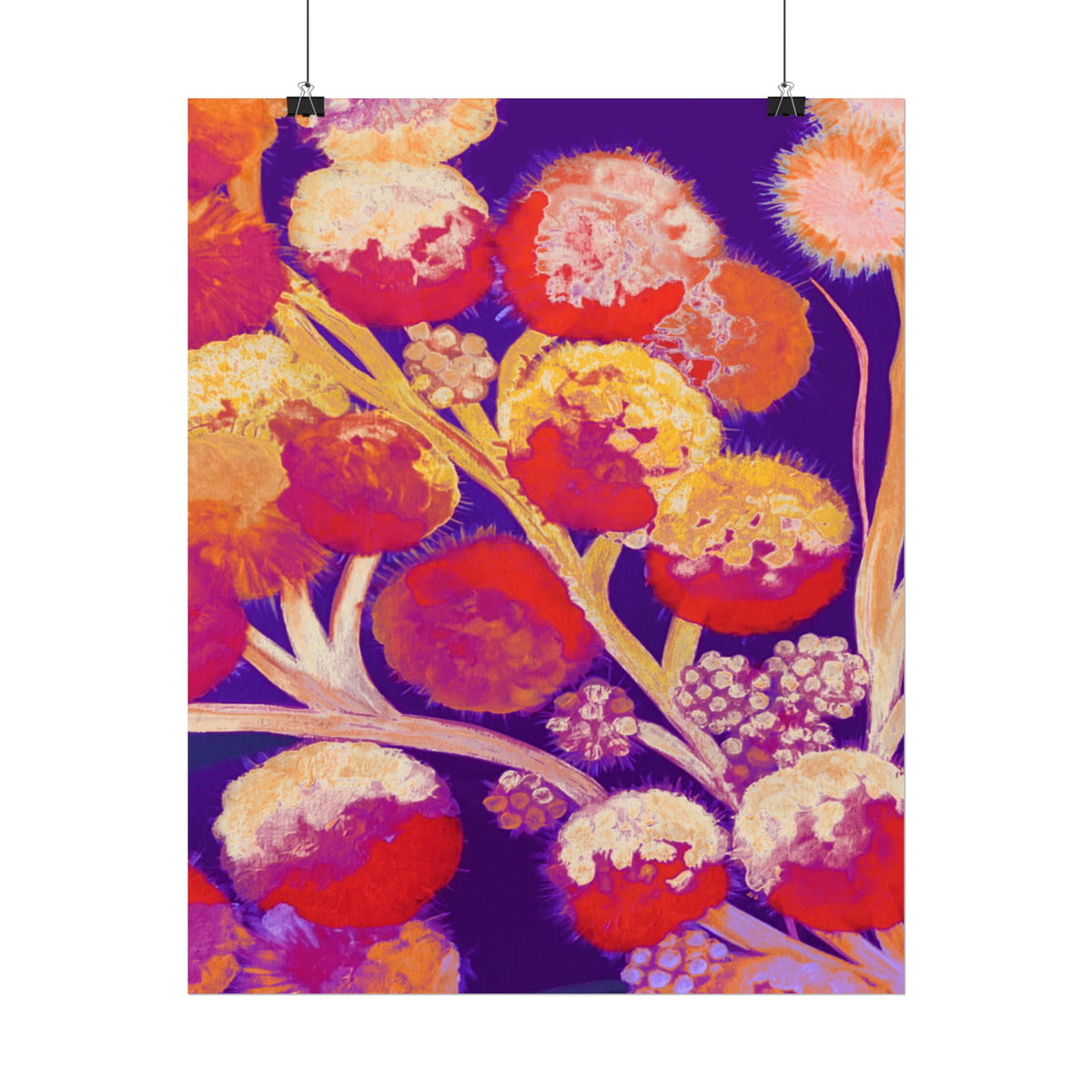 SUNSET FIREWORKS PRINT